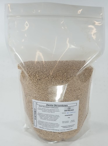 Diatomit, ziemia okrzemkowa 3 Kg / 1.0 - 3.0 mm