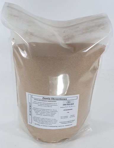 Diatomit, ziemia okrzemkowa 3 Kg / 0.3 - 0.7 mm