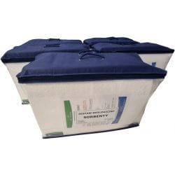 EKO-OIL 60L ekologiczny zestaw sorbenty olejowe 60L / ATEST