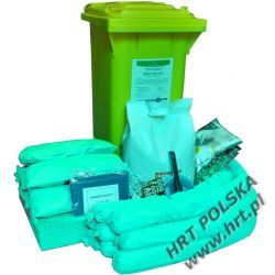 MZE-SO-240L - mobilny zestaw ekologiczny - sorbenty olejowe - 240L