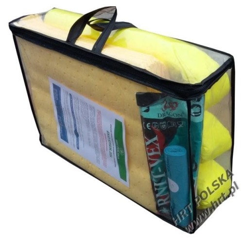 EKO-CHEM-35L - ekologiczny zestaw - sorbenty chemiczne 35L / ATEST
