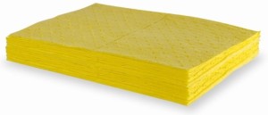 SMCHC4050.25 - sorbent chemiczny - mata cienka ECONOMIC 0,40m x 0,50m - 25 szt. Atest PZH