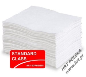 SMO4050.100 - sorbent for oil only - STANDARD mat 0.40m x 0.50m - 100 pcs. PZH approval