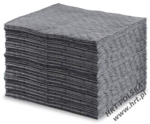 SMUN.SMS.4050.100 - sorbent uniwersalny - mata trójwarstwowa STANDARD 0,40m x 0,50m - 100 szt. Atest PZH