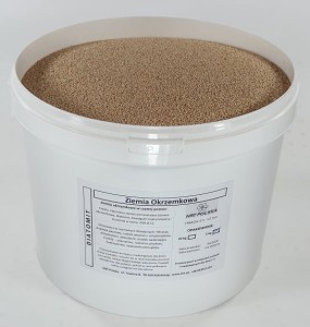 Diatomite, diatomaceous earth - granulation 0.5-1.0mm - bucket 5 Kg