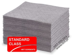 SMUN4050.100 - sorbent uniwersalny - mata średnia 0,40m x 0,50m - 100 szt. Atest PZH