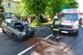zabezpieczenie miejsca wypadku, rozlany olej