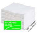 SMOC4050.50 - sorbent for oil only - thin mat ECONOMIC 0.40m x 0.50m - 50 pcs.