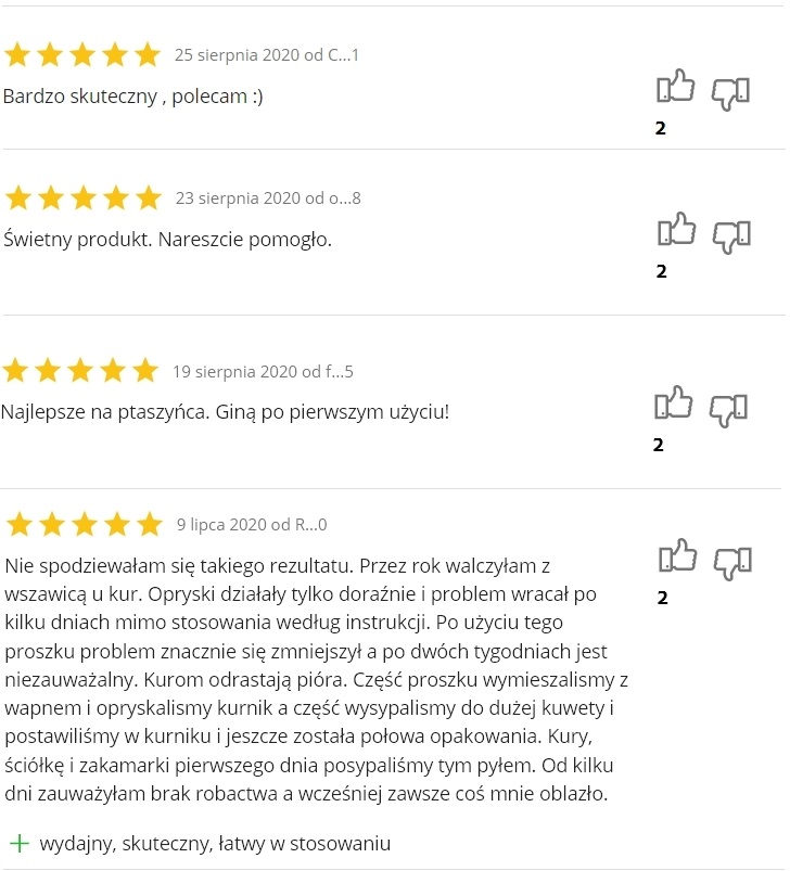 opinie diatomit na ptaszyńca